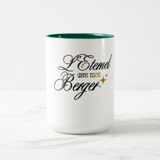 Tro & Styrka Kaffe-/Tekopp för Inspiration Två-Tonad Mugg