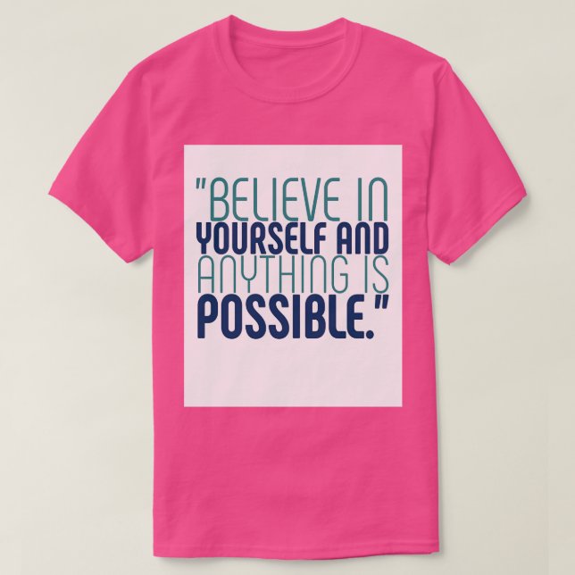 tro t shirt (Design framsida)