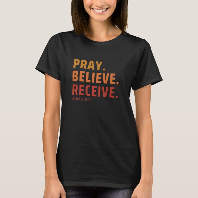 Tro, ta emot T-Shirt (Framsida)