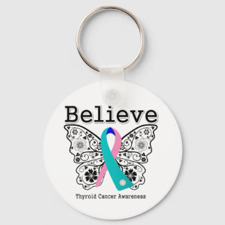 Tro - Thyroid Cancer Butterfly Nyckelring