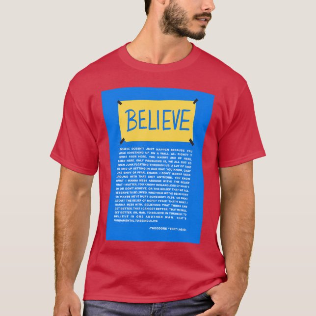 Tro Träns Quotes roliga T Shirt (Framsida)
