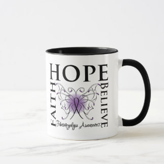 Tro tro för hopp - Fibromyalgia Mugg