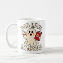 Tro-Tro på Jesus Spök Heliga Bibeln Halloween