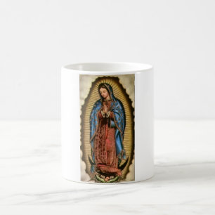 Tro välsignade jungfruliga Mary Kaffemugg