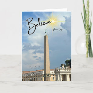 Tro Vatican City-Helgdag - fet kort