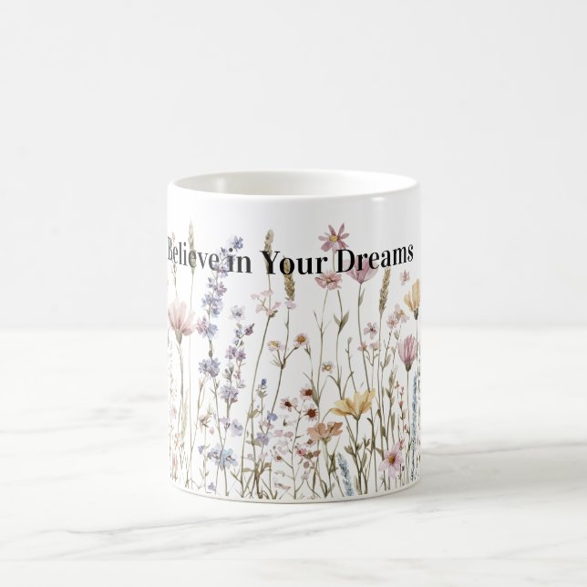 Tro Vilda Blommor Kaffemugg (Center)