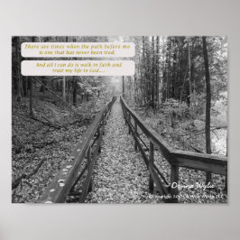 Tro - "Walk in Faith" Poster