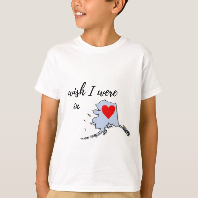 Trodde jag var i Alaska T Shirt (Framsida)