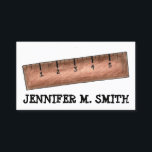 Troden Ruler Math Teacher Tutor Mathematics School Visitkort<br><div class="desc">Anpassa bara dessa affärskort för ett slags utseende! Affärskorten har en originalmarkörillustration av en trälinjal. Underbar för lärare eller lärare.</div>