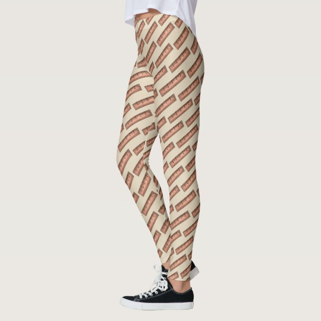 Troden Ruler School Teacher Education Classroom Leggings (Vänster)