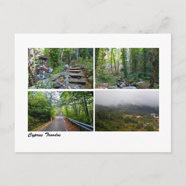 Trodoska landskap vykort (Framsida)