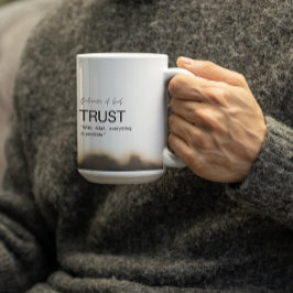 Troende på Gud -Tro Kaffemugg