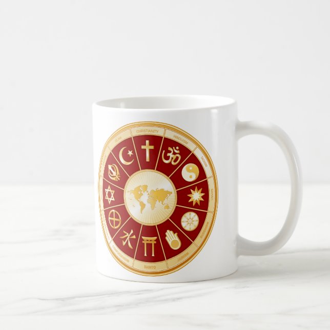 troens värld kaffemugg (Höger)