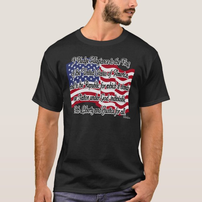 Trofastaeden med USA:s flagga Tröja (Framsida)