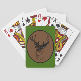 Trofébuck Hjort Hojter Silhouette Kortlek
