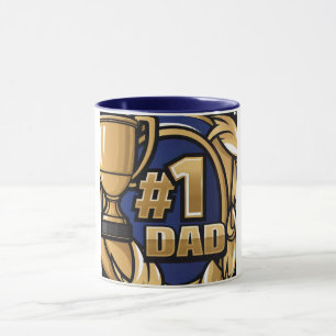 Trofédesign nummer ett Pappa Mugg