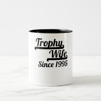Troféfru efter 1995 Två-Tonad mugg