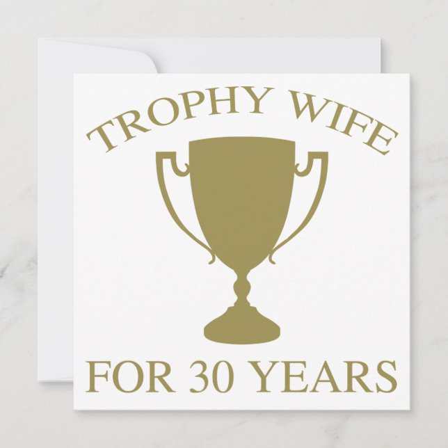 Troféfru i 30 år (Framsida)