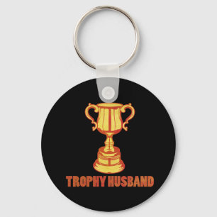Trofémake som är rolig+manar+gåvor nyckelring