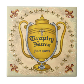Trofésköterska Kakelplatta