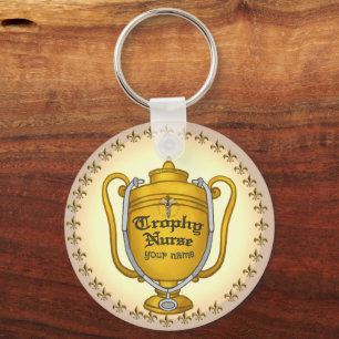 Trofésköterska Nyckelring