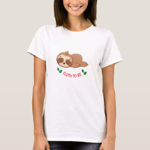 Trög att vara Roligt citat Anpassa Söt Trögis Tj T Shirt