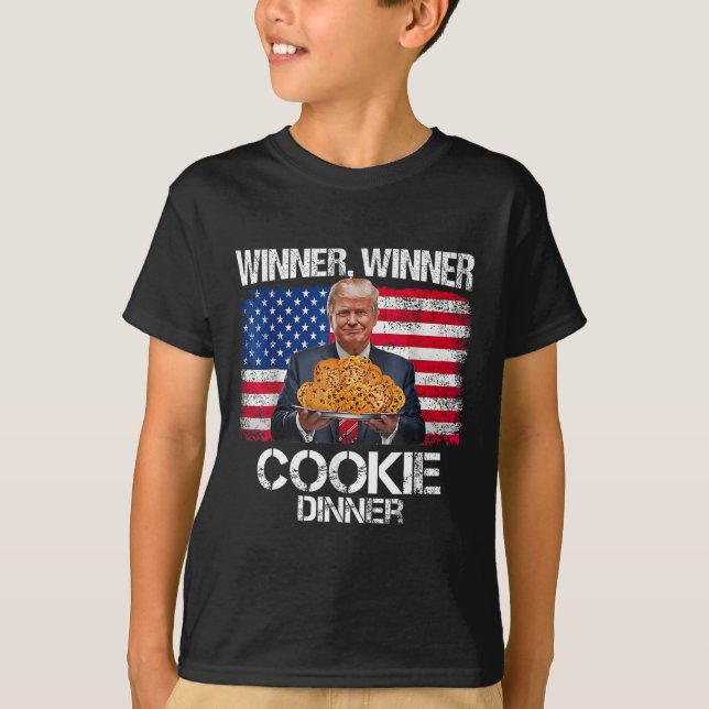 Trög juldesign Vinnare Cookie T Shirt (Framsida)