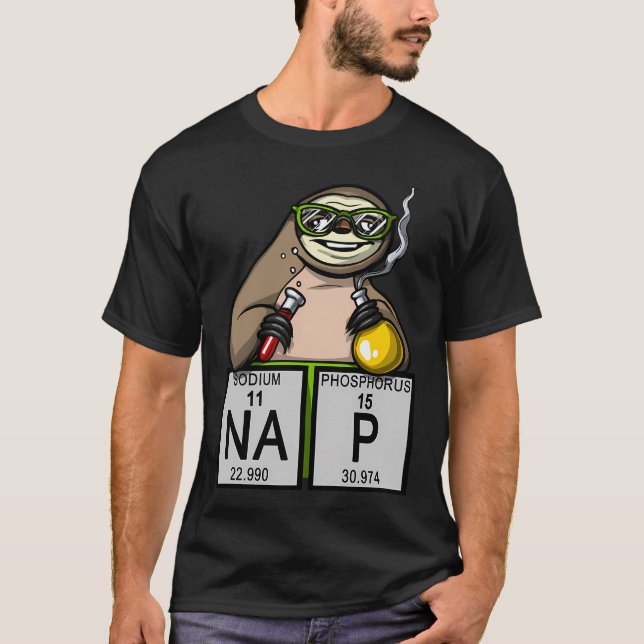 Trög kemi tupplur t shirt (Framsida)