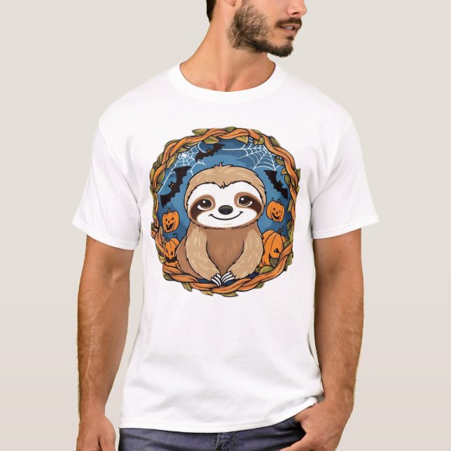 trögdjur, halloween, oktober, höst, thanksgiving O T Shirt (Framsida)