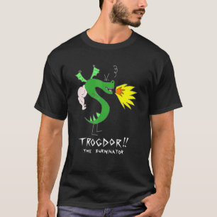 Trogdor, burninator Meme Funy-spelet T Shirt