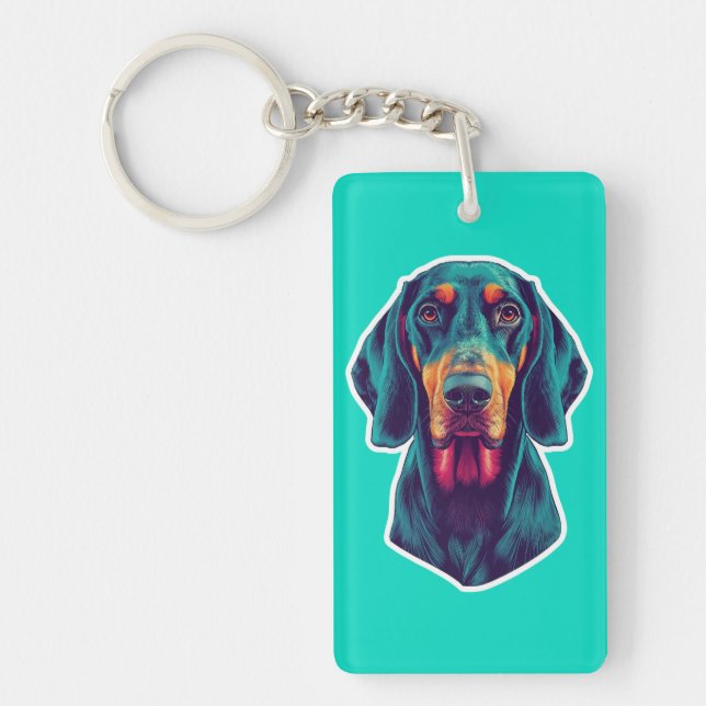 Trogen Glöd – Vibrerande Bluetick Coonhound Pop Ar (Framsidan)