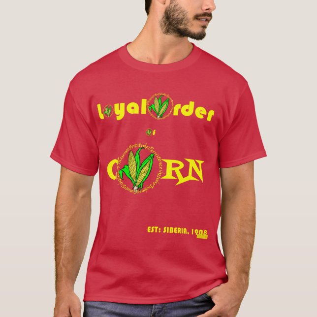 trogen ordning majs t shirt (Framsida)