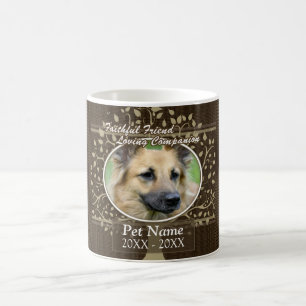 Trogen vänhundsympati kaffemugg