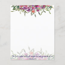 Trogen vattenfärg blommig bakgrund