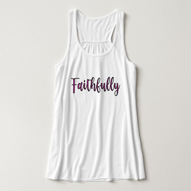 Trogenligt Linne Med Racerback (Design framsida)
