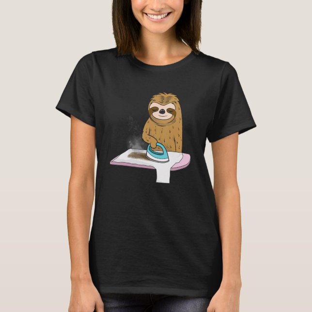 Tröghet  järn hans   också t shirt (Framsida)