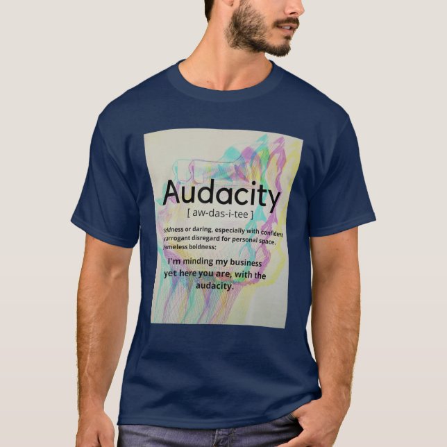 Tröghet med den känslolösa Noveltyn Gift T Shirt (Framsida)