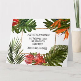 Tröghetssignaturer för att ta emot bröllop med fle kort