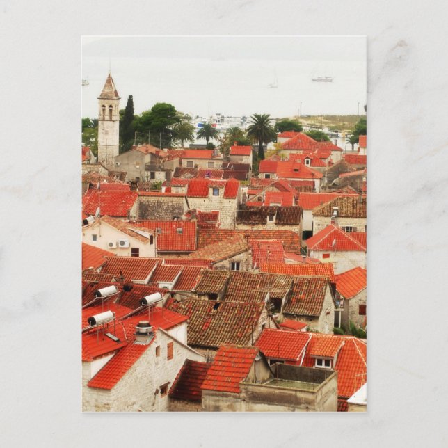 Trogir 4 vykort (Framsida)
