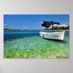 Trogir Kroatien Poster