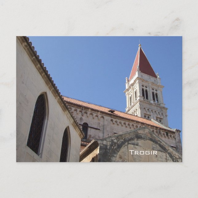 Trogir - Kroatien Vykort (Framsida)