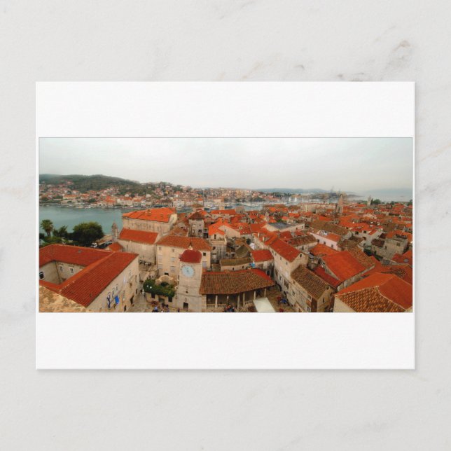 Trogir panorama 2 vykort (Framsida)