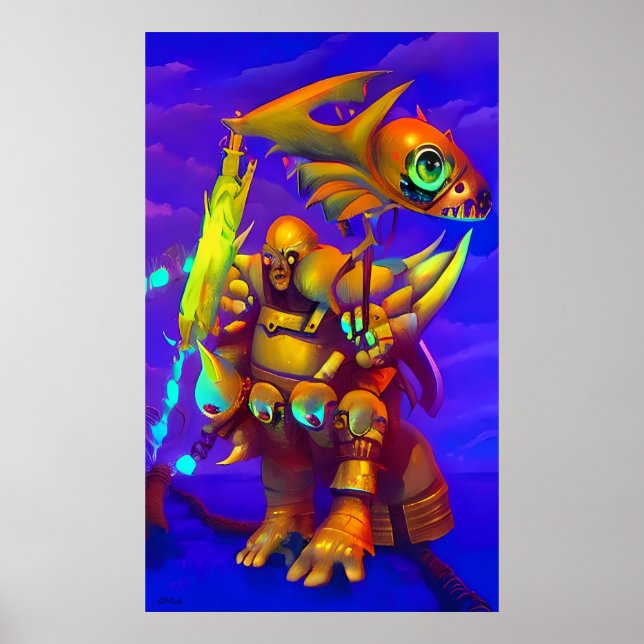 Troglymight - Ken Gage Art Poster (Framsidan)