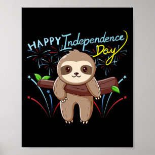 Trögt Glad självständighetsdag Poster