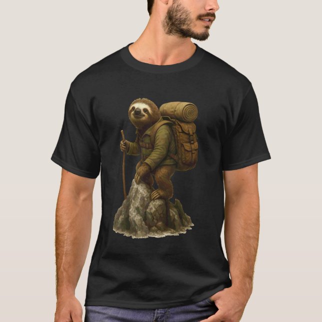 Trögt vandrande t shirt (Framsida)
