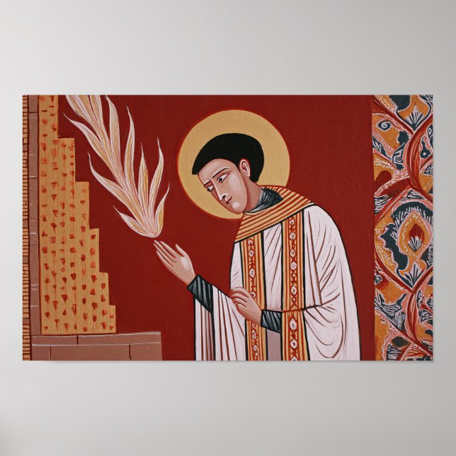 Trohetens låga – Sankt Peter Damian Poster (Framsidan)