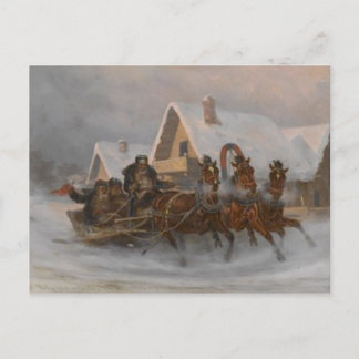 Troika Postcard Vykort
