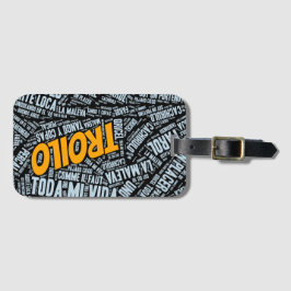 Troilo Tango Ord Art Bagagebricka