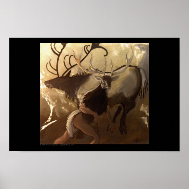 Trois Frères Shaman Poster (Framsidan)