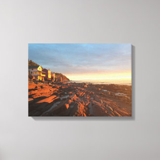 Trois-Pistoles Sunset Canvastryck